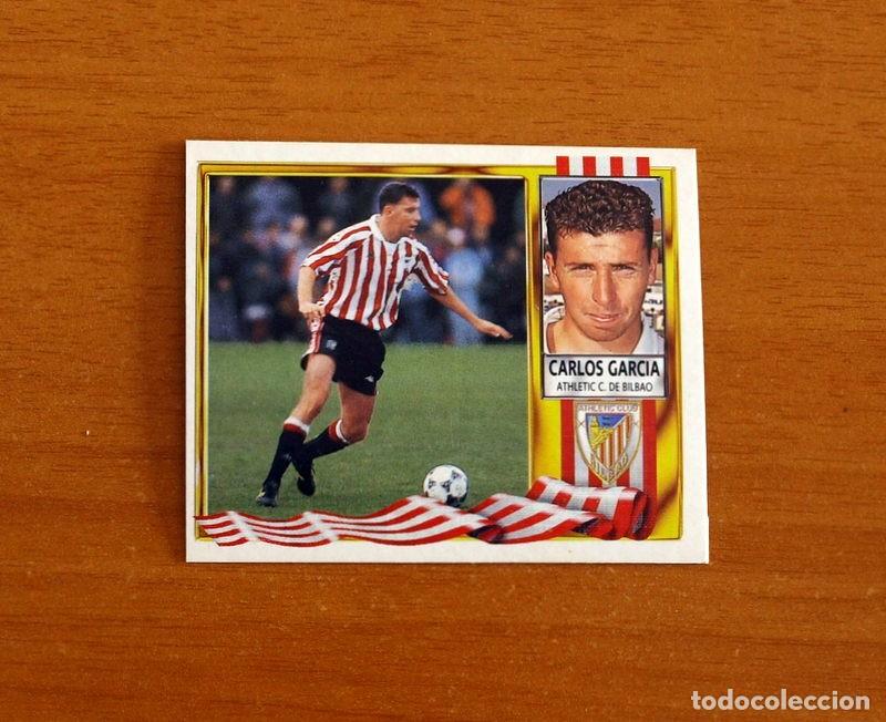 Cromos de F&uacute;tbol: Athletic de Bilbao - Carlos Garc&iacute;a - COLOCA - Ediciones Este Liga 1995-1996, 95-96 - Nunca pegado