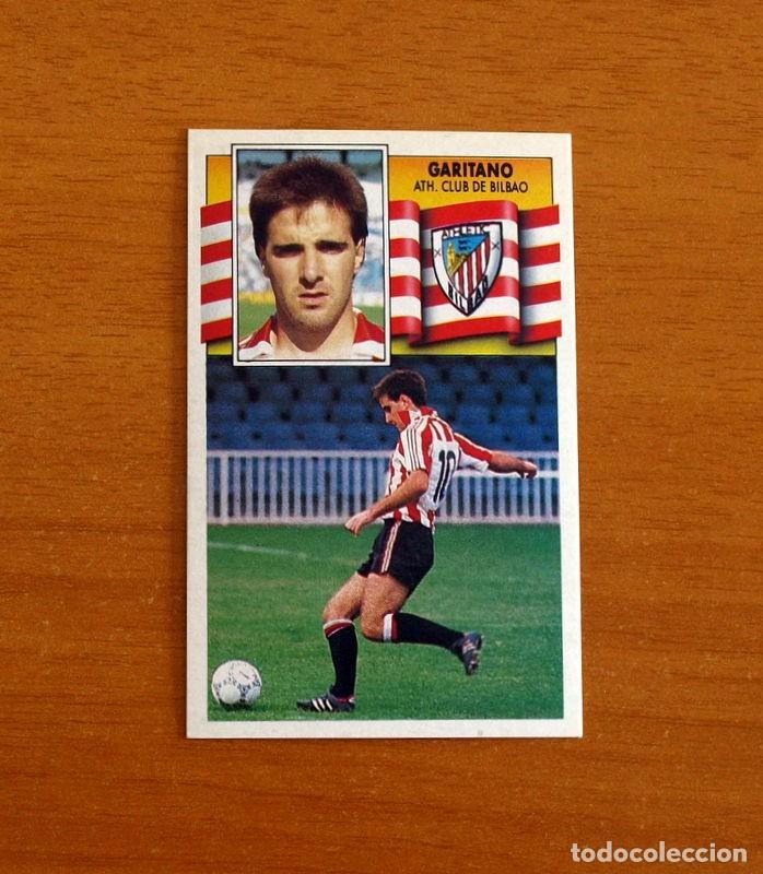 Cromos de F&uacute;tbol: Athletic Bilbao - Garitano - Ediciones Este Liga 1990-1991, 90-91 - Nunca pegado
