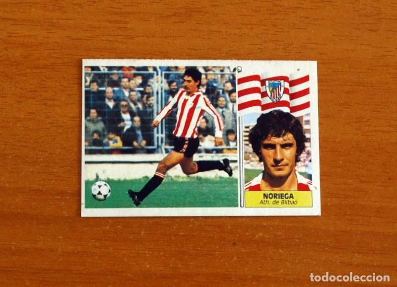 Cromos de F&uacute;tbol: Athletic de Bilbao - Noriega - Ediciones Este Liga 1986-1987, 86-87 - Nunca Pegado