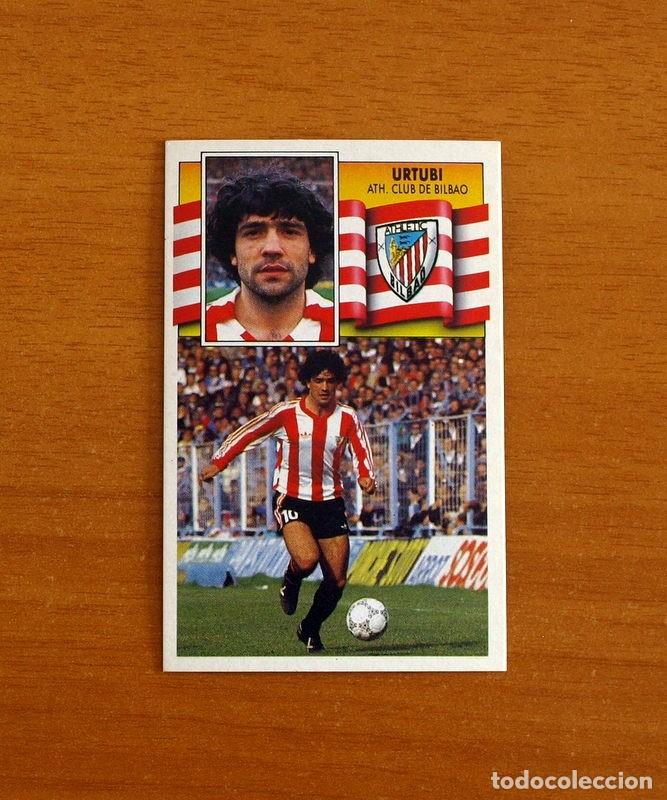 Cromos de F&uacute;tbol: Athletic Bilbao - Urtubi - Ediciones Este Liga 1990-1991, 90-91 - Nunca Pegado