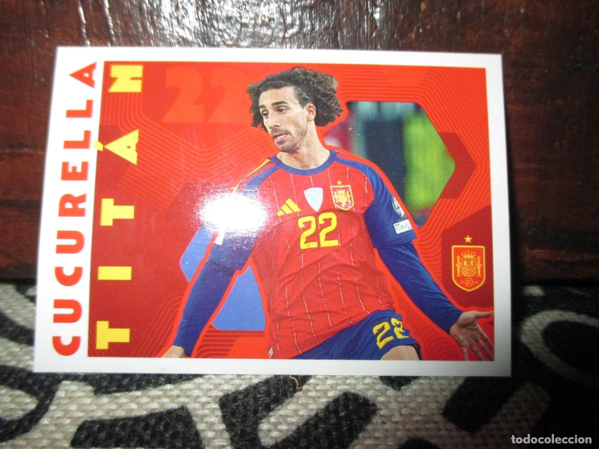 Cromos de F&uacute;tbol: 713- Colecci&oacute;n Espa&ntilde;a 2026 - n&ordm; 67 Cucurella (Tit&aacute;n) , PANINI-CARREFOUR