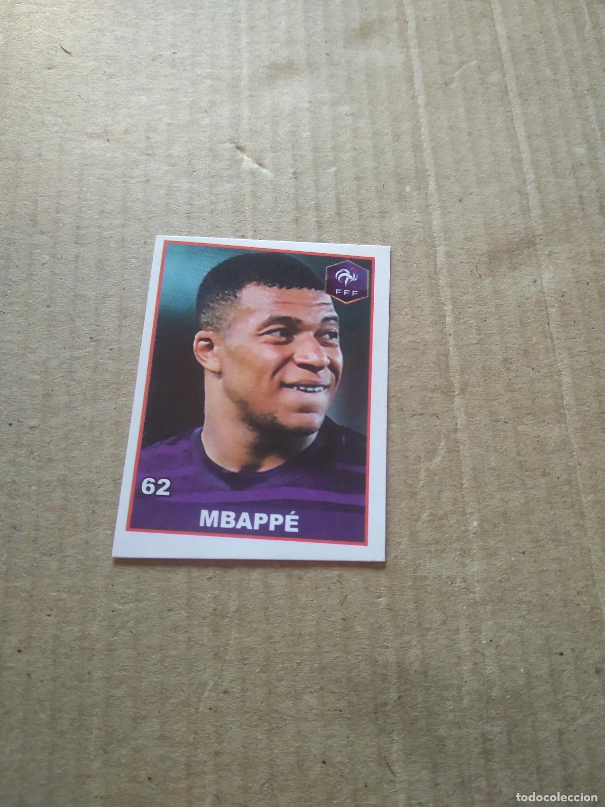 Cromos de f&uacute;tbol: 62 MBAPPE FRANCIA CROMO FUTBOL MUNDIAL 2022 WORLD CUP COPA DEL MUNDO EDITADO EN BRASIL