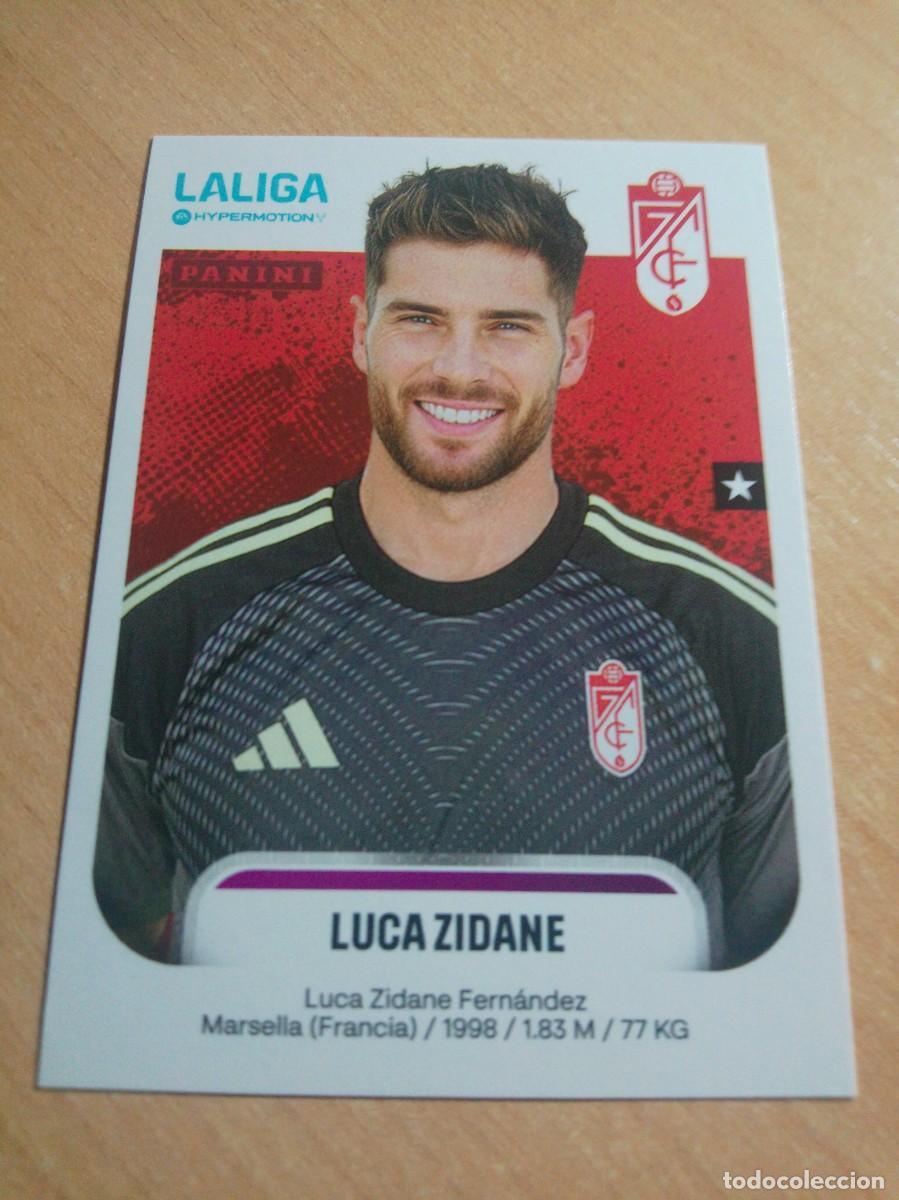 Cromos de f&uacute;tbol: 213 LUKA ZIDANE DEL GRANADA 2&ordf; DIVISION HYPERMOTION 25 26 PANINI 2025 2026 NUEVO