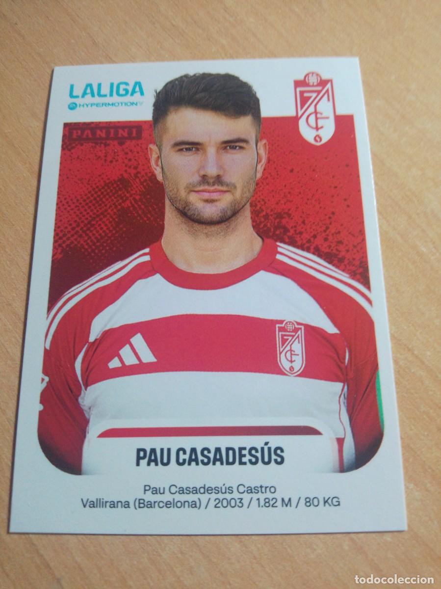 Cromos de f&uacute;tbol: 216 A PAU CASADESUS DEL GRANADA 2&ordf; DIVISION HYPERMOTION 25 26 PANINI 2025 2026 NUEVO