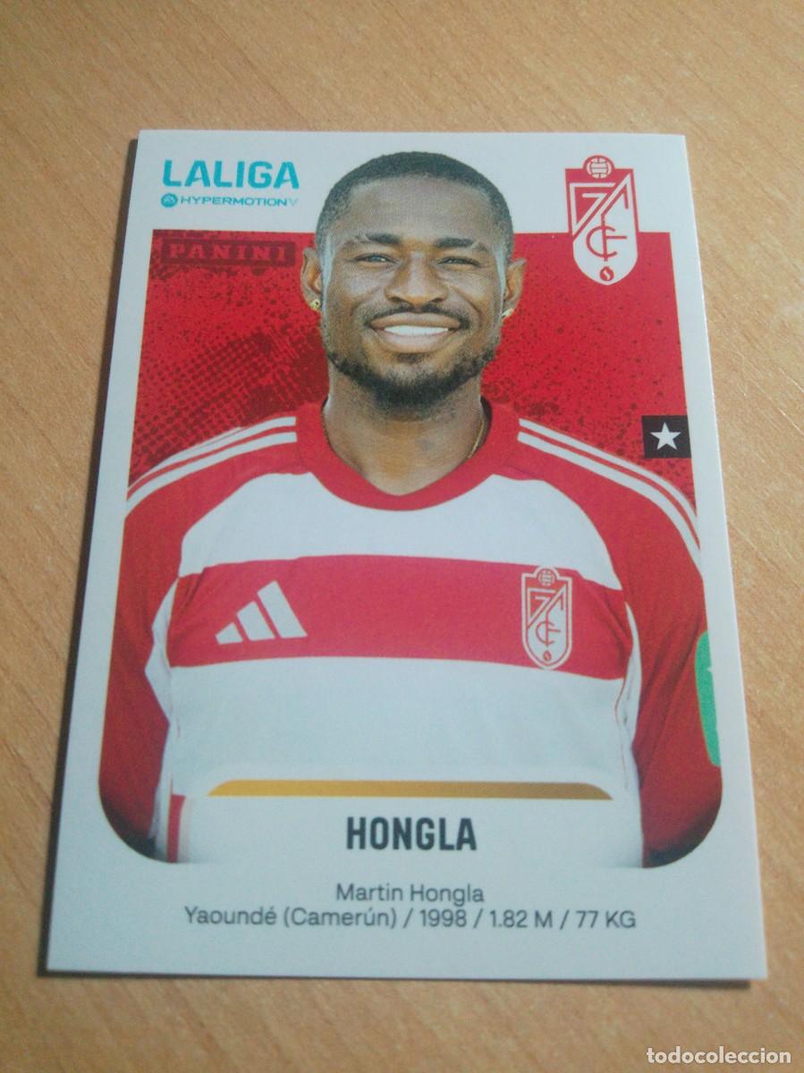 Football Stickers: 221 HONGLA DEL GRANADA 2&ordf; DIVISION HYPERMOTION 25 26 PANINI 2025 2026 NUEVO