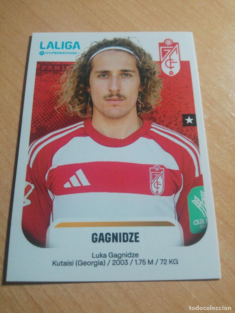 Football Stickers: 223 B GAGNDIZE DEL GRANADA 2&ordf; DIVISION HYPERMOTION 25 26 PANINI 2025 2026 NUEVO