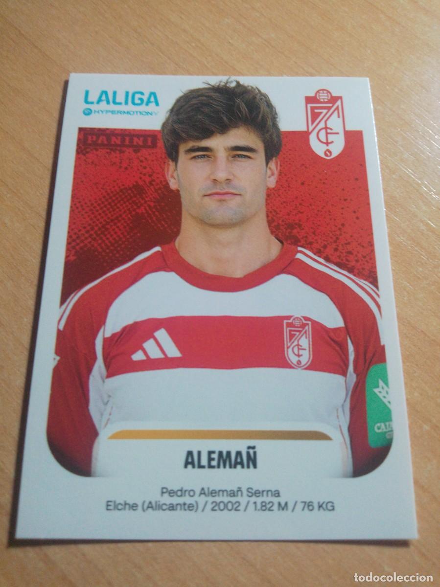 Football Stickers: 224 ALEMA&Ntilde; DEL GRANADA 2&ordf; DIVISION HYPERMOTION 25 26 PANINI 2025 2026 NUEVO