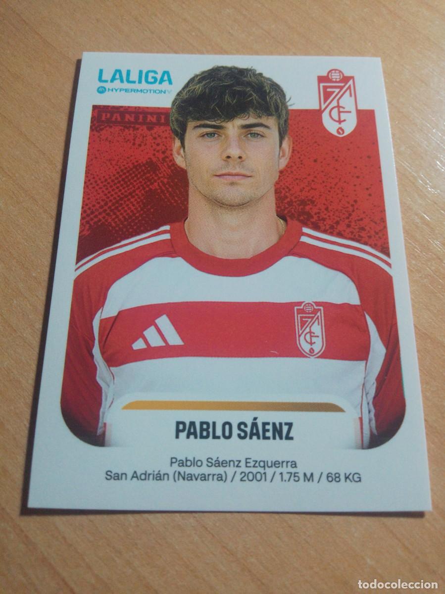 Cromos de f&uacute;tbol: 225 PABLO SAENZ DEL GRANADA 2&ordf; DIVISION HYPERMOTION 25 26 PANINI 2025 2026 NUEVO