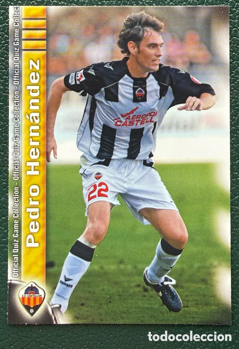 Cromos de f&uacute;tbol: 844 PEDRO HERNANDEZ CD CASTELLON FICHAS ALBUM MUNDICROMO 2009 2010 09 10