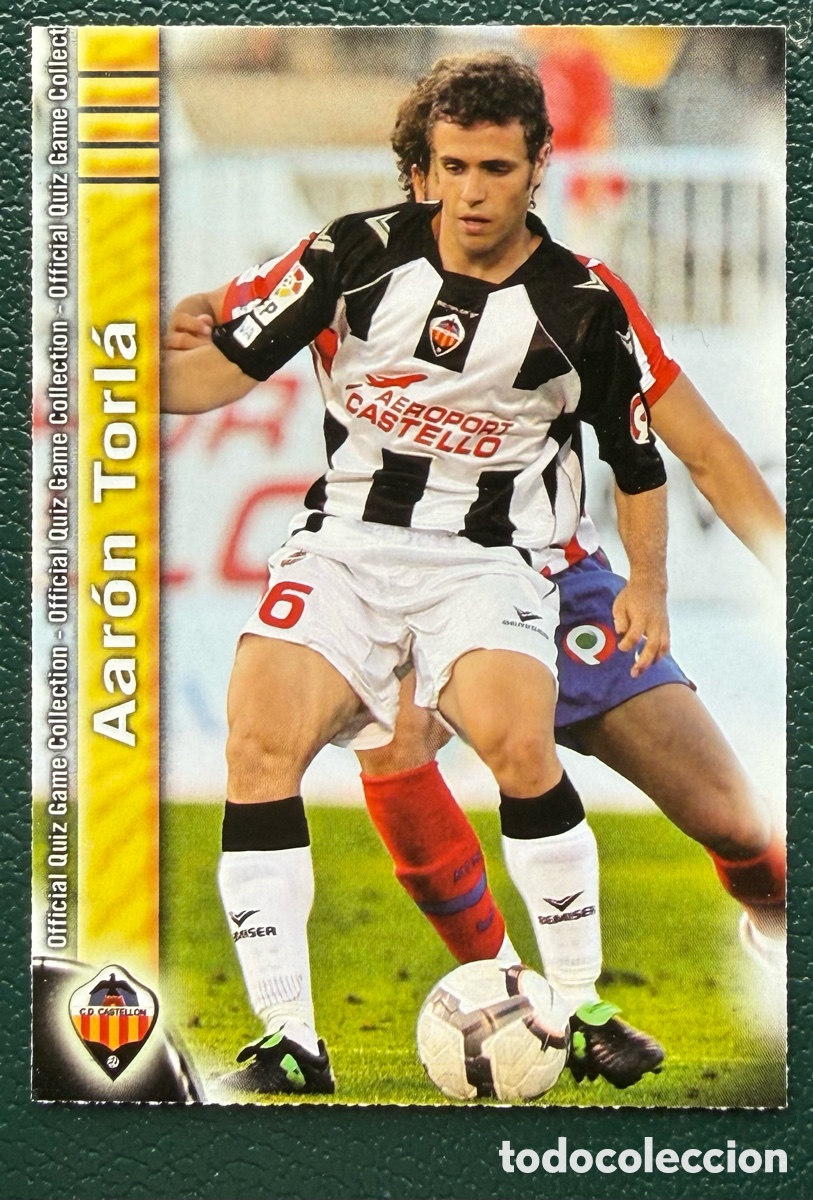 Cromos de f&uacute;tbol: 847 AARON TORLA CD CASTELLON FICHAS ALBUM MUNDICROMO 2009 2010 09 10