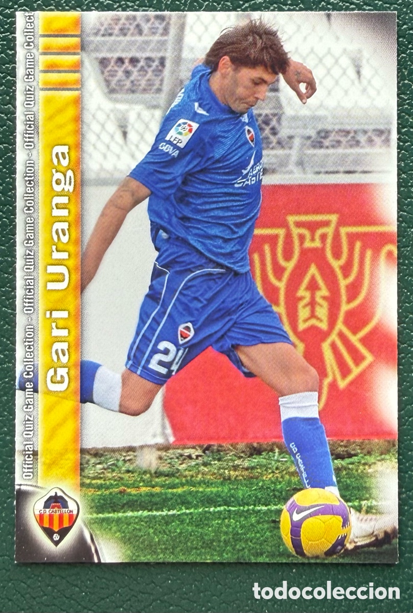 Cromos de f&uacute;tbol: 854 GARI URANGA CD CASTELLON FICHAS ALBUM MUNDICROMO 2009 2010 09 10
