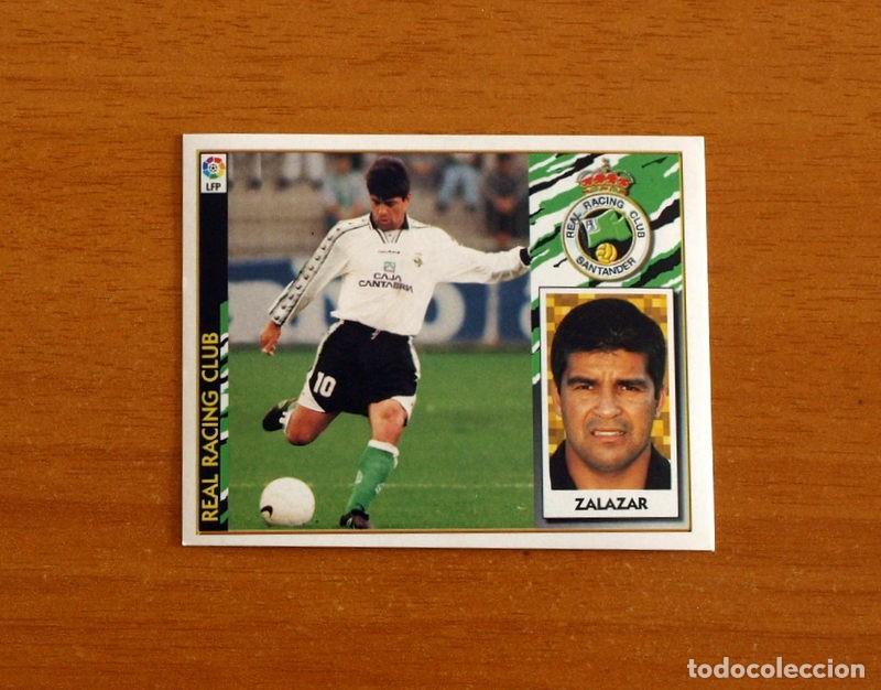 Cromos de F&uacute;tbol: Racing de Santander - Zalazar - BAJA - Ediciones Este Liga 1997-1998, 97-98 - Nunca pegado