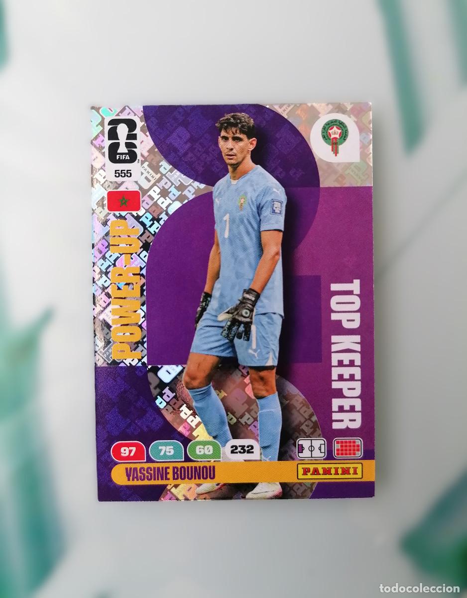 Cromos de F&uacute;tbol: 555 YASSINE BOUNOU Top Keeper World Cup 2026 Adrenalyn XL Panini