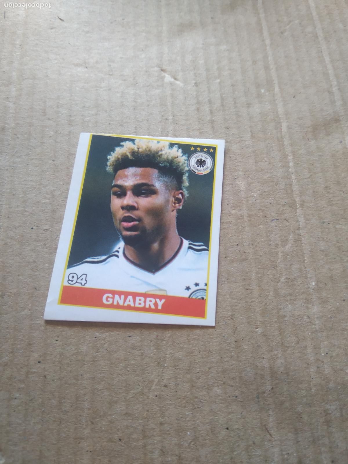 Cromos de F&uacute;tbol: 94 GNABRY ALEMANIA CROMO FUTBOL MUNDIAL 2022 WORLD CUP COPA DEL MUNDO EDITADO EN BRASIL