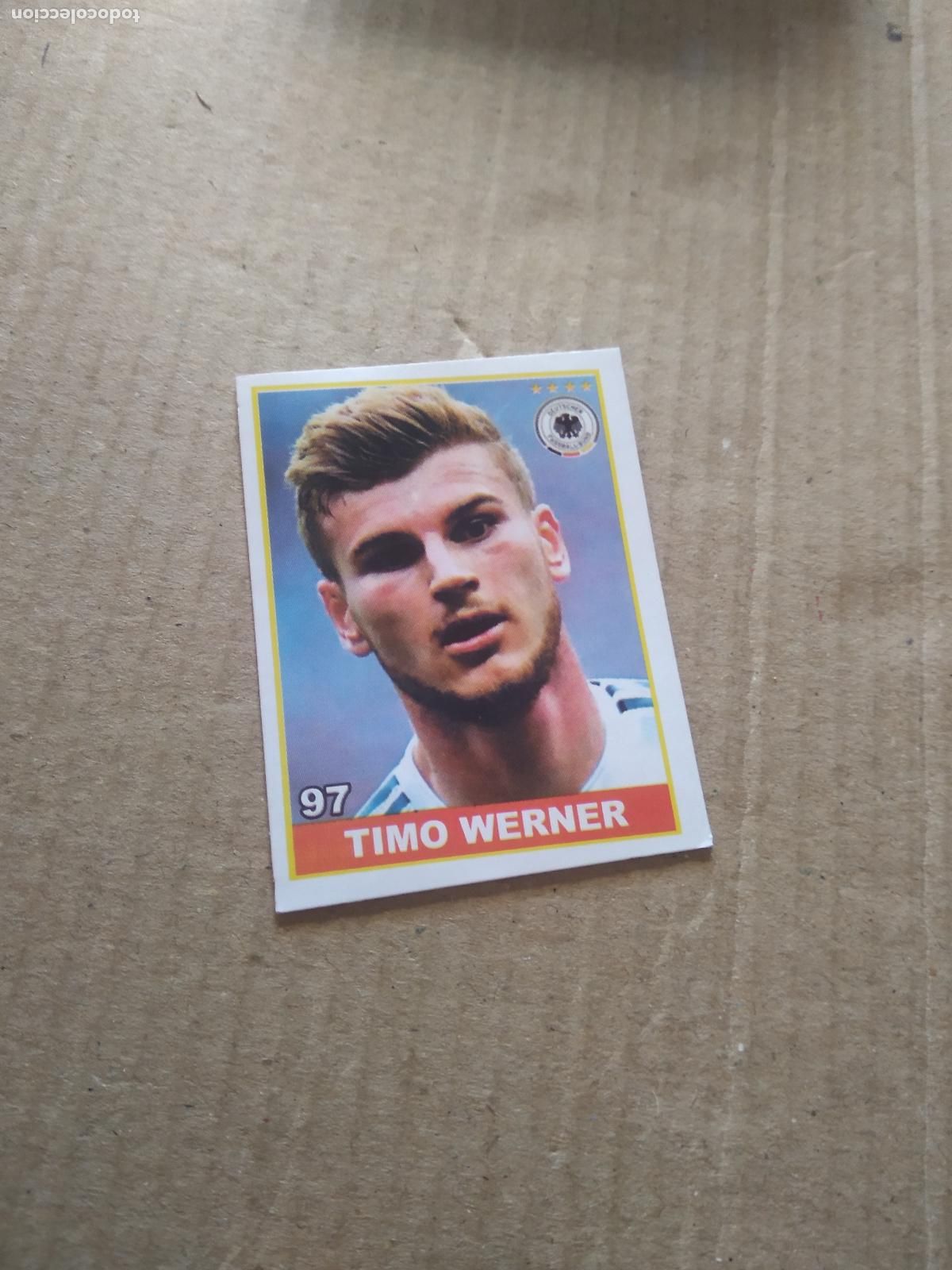 Cromos de F&uacute;tbol: 97 TIMO WERNER ALEMANIA CROMO FUTBOL MUNDIAL 2022 WORLD CUP COPA DEL MUNDO EDITADO EN BRASIL