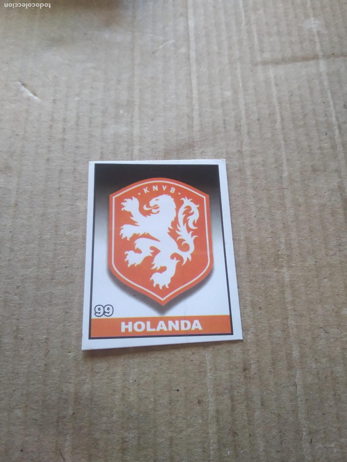 Cromos de F&uacute;tbol: 99 ESCUDO HOLANDA CROMO FUTBOL MUNDIAL 2022 WORLD CUP COPA DEL MUNDO EDITADO EN BRASIL