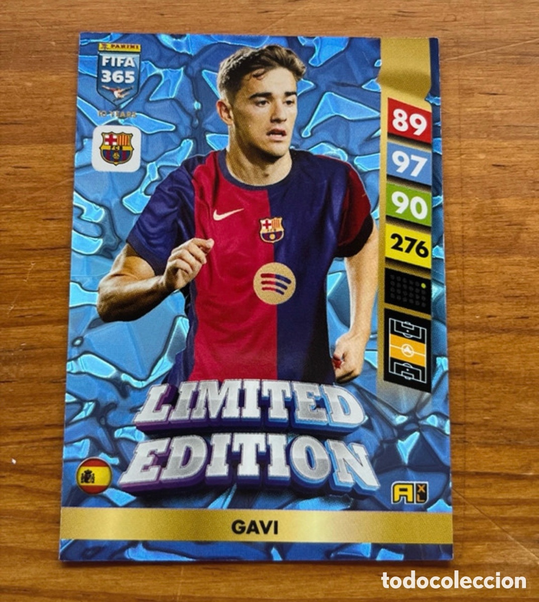 Cromos de F&uacute;tbol: Gavi Limited Edition