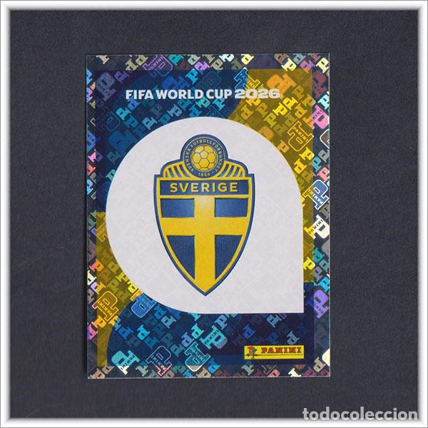 Cromos de F&uacute;tbol: FIFA WORLD CUP 2026 26 MUNDIAL PANINI ESCUDO SWE 1 SUECIA COLECCI&Oacute;N ALBUM LIGA STICKER