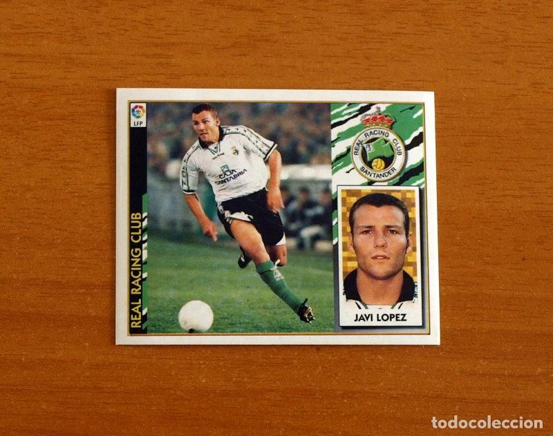 Cromos de F&uacute;tbol: R&aacute;cing de Santander - Javi L&oacute;pez - Ediciones Este Liga 1997-1998, 97-98 - Nunca pegado