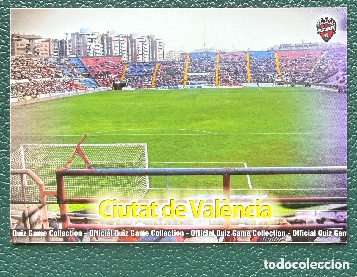 Cromos de f&uacute;tbol: 860 ESTADIO CIUTAT DE VALENCIA MATE LEVANTE UD FICHAS ALBUM MUNDICROMO 2009 2010 09 10
