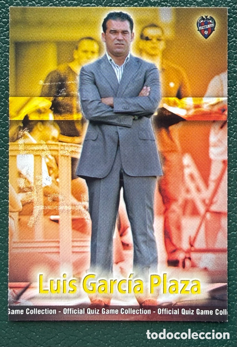 Cromos de f&uacute;tbol: 861 LUIS GARCIA PLAZA LEVANTE UD FICHAS ALBUM MUNDICROMO 2009 2010 09 10