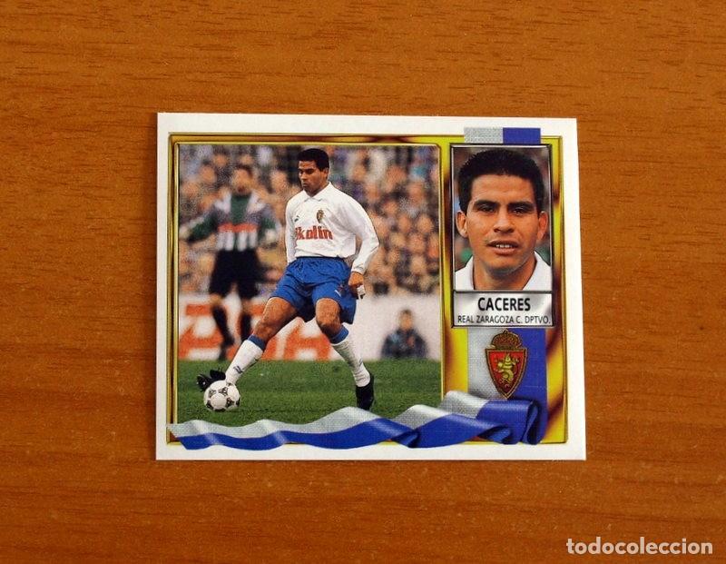 Cromos de F&uacute;tbol: Zaragoza - C&aacute;ceres - Ediciones Este 1995-1996, 95-96 - Nunca pegado