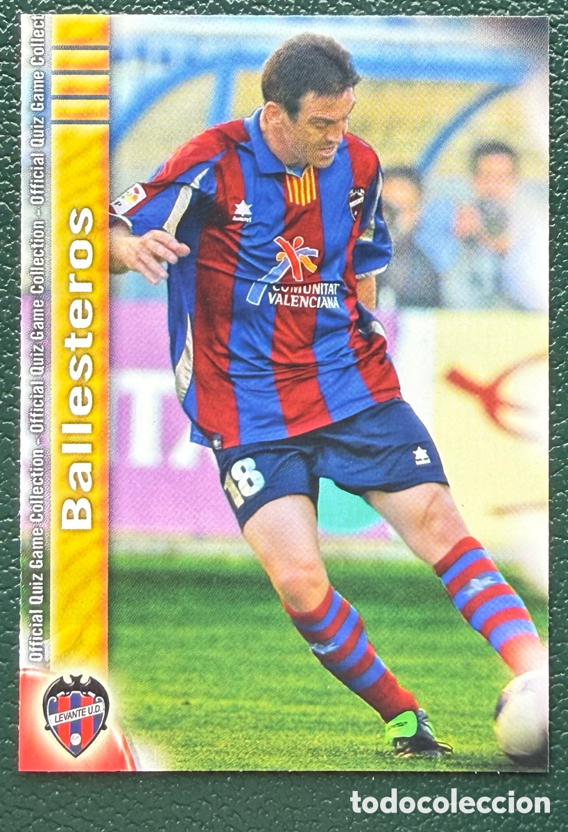 Cromos de f&uacute;tbol: 865 BALLESTEROS LEVANTE UD FICHAS ALBUM MUNDICROMO 2009 2010 09 10