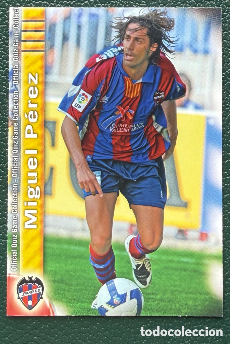 Cromos de f&uacute;tbol: 868 MIGUEL PEREZ LEVANTE UD FICHAS ALBUM MUNDICROMO 2009 2010 09 10