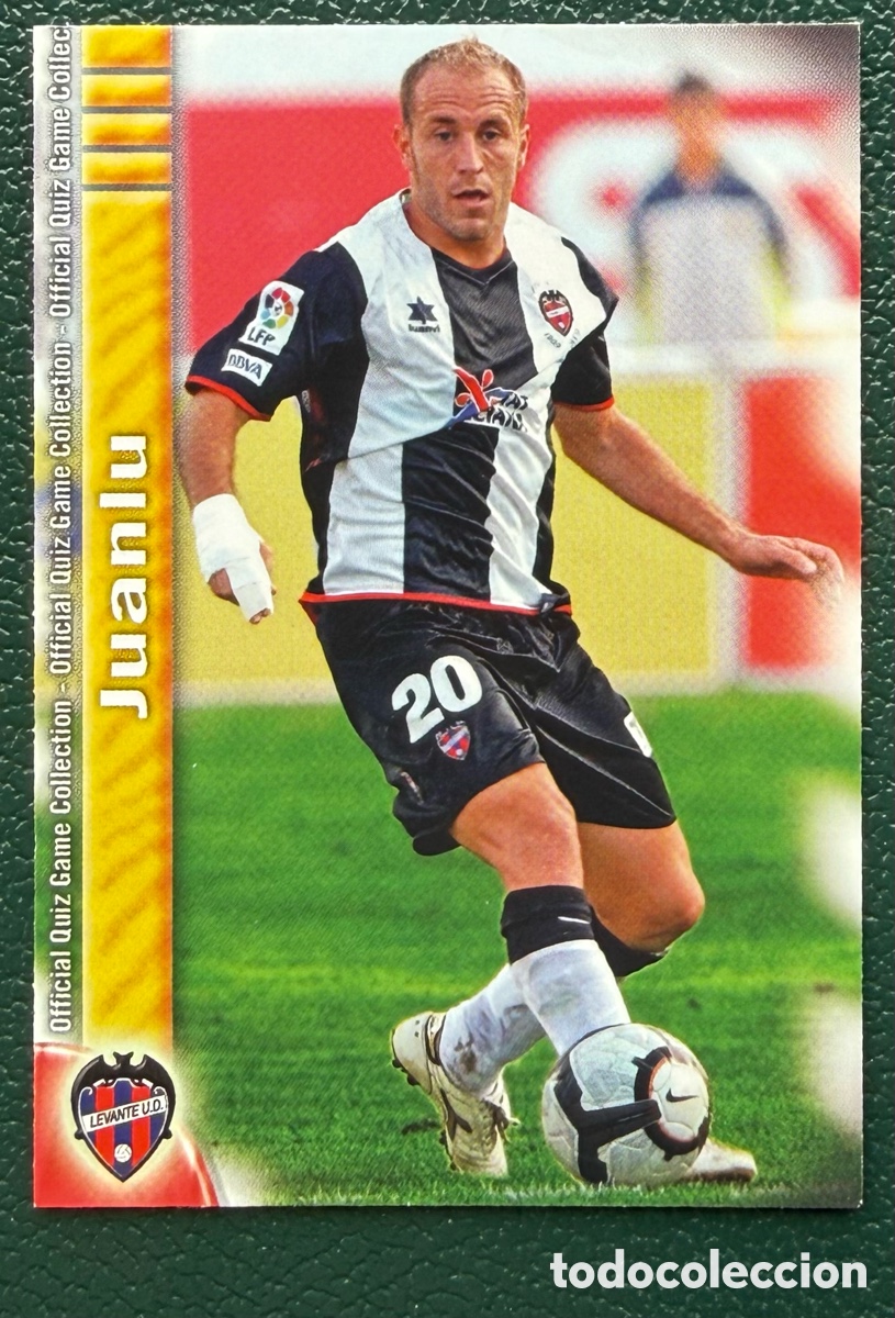 Cromos de f&uacute;tbol: 869 JUANLU LEVANTE UD FICHAS ALBUM MUNDICROMO 2009 2010 09 10