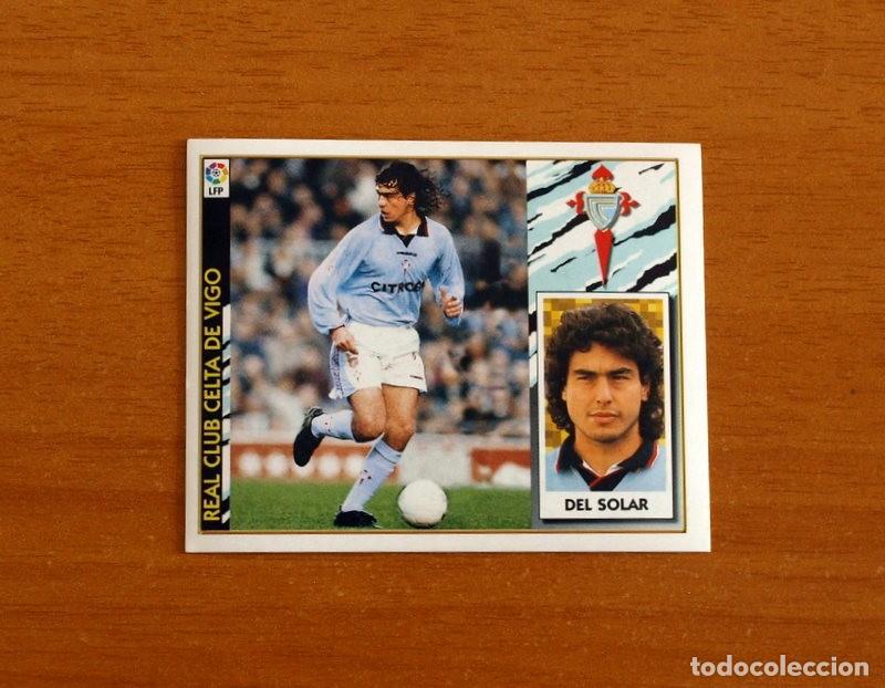 Cromos de F&uacute;tbol: Celta de Vigo - Del Solar - BAJA - Ediciones Este Liga 1997-1998, 97-98 - Nunca pegado