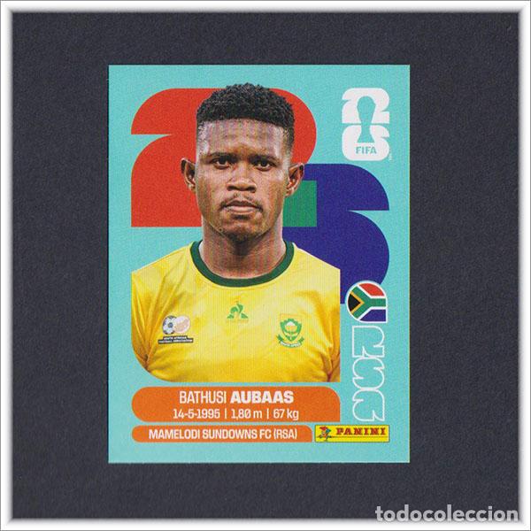 Figurine di Calcio: FIFA WORLD CUP 2026 26 MUNDIAL PANINI AUBAAS RSA 14 SUDAFRICA COLECCI&Oacute;N ALBUM LIGA STICKER