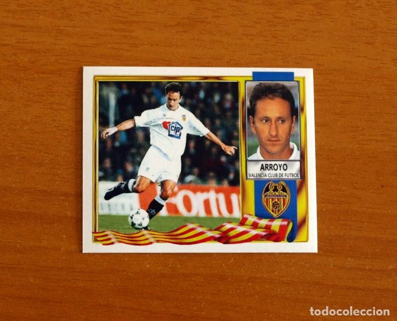 Figurine di Calcio: Valencia - Arroyo - Ediciones Este Liga 1995-1996, 95-96 - Nunca pegado