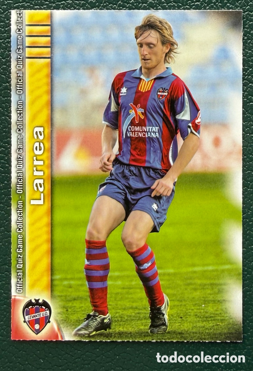 Figurine di Calcio: 872 LARREA LEVANTE UD FICHAS ALBUM MUNDICROMO 2009 2010 09 10