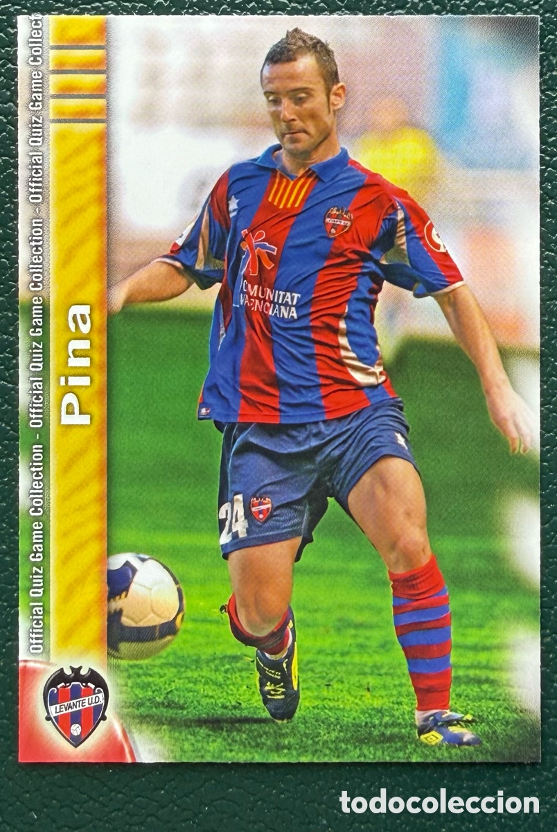 Cromos de f&uacute;tbol: 873 PINA LEVANTE UD FICHAS ALBUM MUNDICROMO 2009 2010 09 10