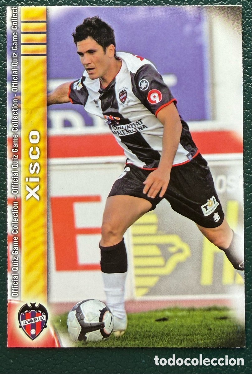 Cromos de F&uacute;tbol: 874 XISCO LEVANTE UD FICHAS ALBUM MUNDICROMO 2009 2010 09 10