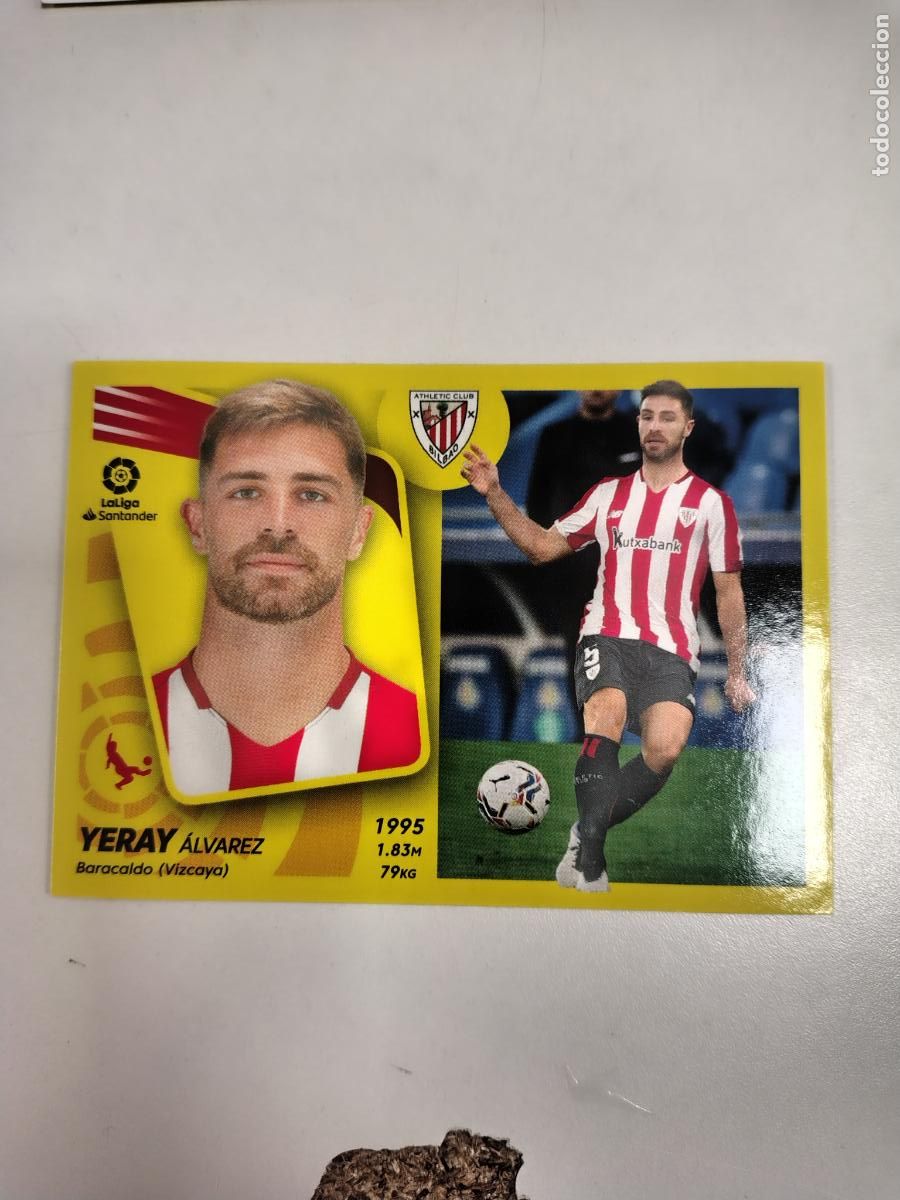 Cromos de F&uacute;tbol: Liga Este 2021-22 Athletic Bilbao N9 Yeray
