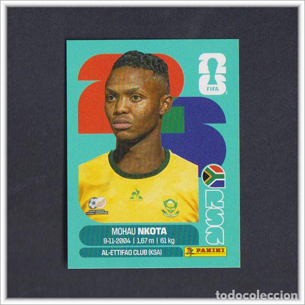 Cromos de F&uacute;tbol: FIFA WORLD CUP 2026 26 MUNDIAL PANINI NKOTA RSA 19 SUDAFRICA COLECCI&Oacute;N ALBUM LIGA STICKER