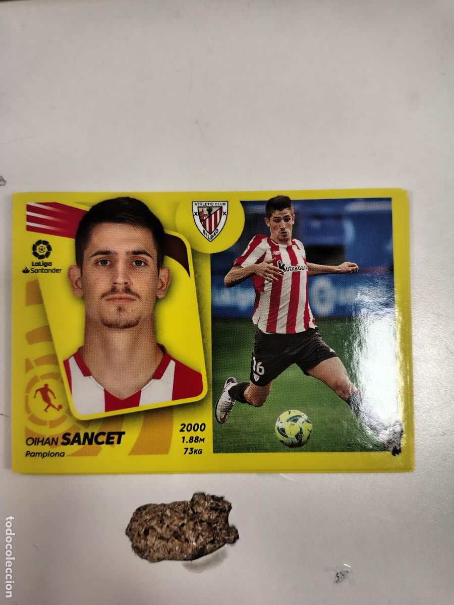 Cromos de F&uacute;tbol: Liga Este 2021-22 Athletic Bilbao N15 Sancet