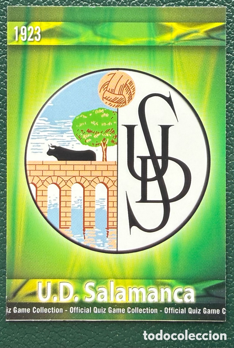 Football Stickers: 880 ESCUDO UD SALAMANCA MATE FICHAS ALBUM MUNDICROMO 2009 2010 09 10