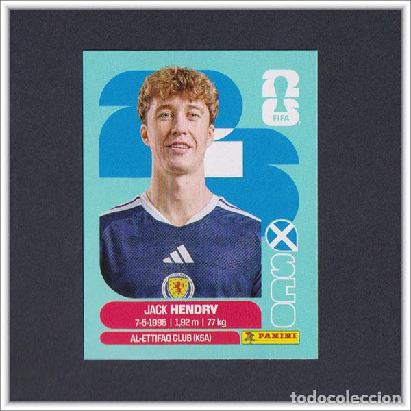 Cromos de F&uacute;tbol: FIFA WORLD CUP 2026 26 MUNDIAL PANINI HENDRY SCO 3 ESCOCIA COLECCI&Oacute;N ALBUM LIGA STICKER