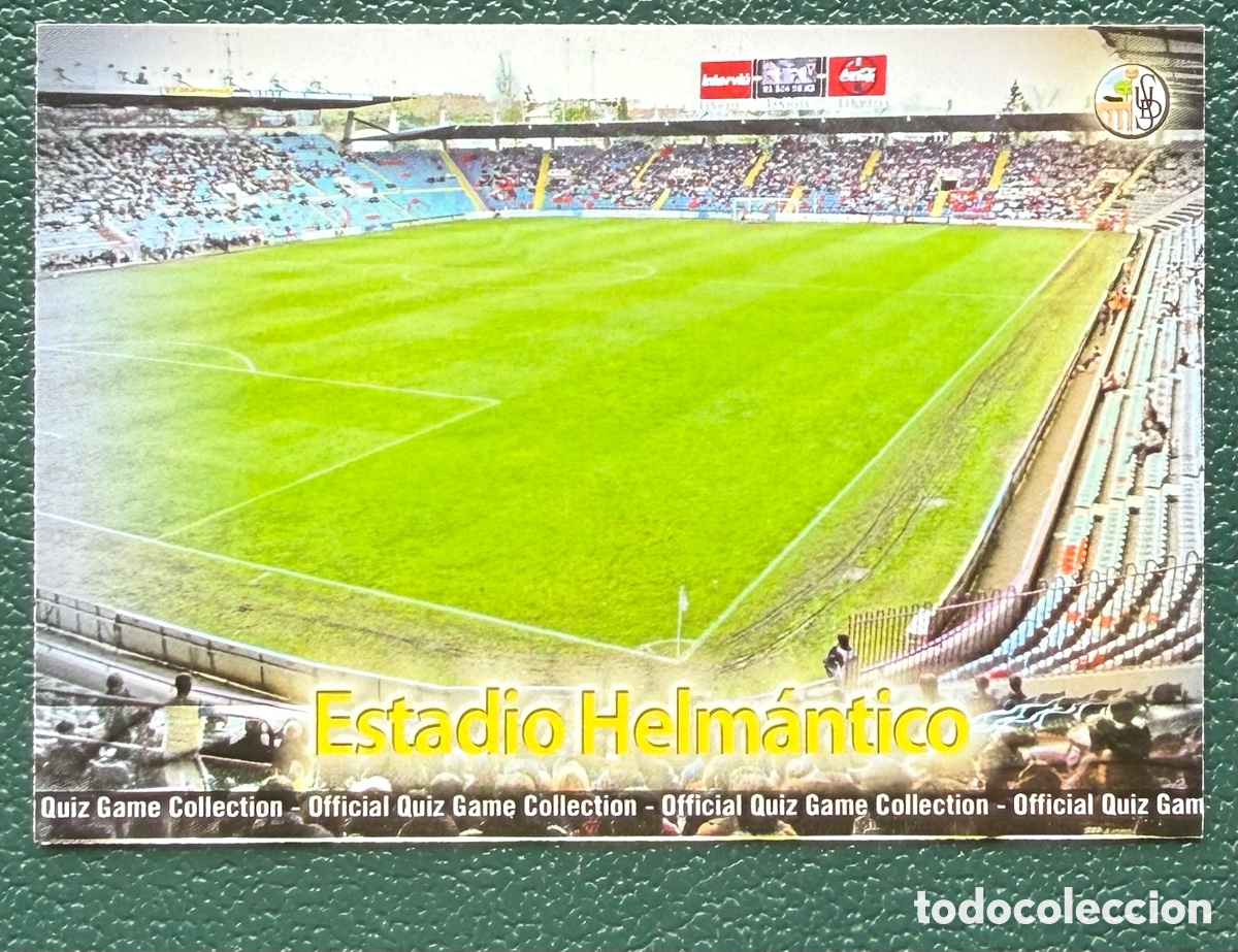 Football Stickers: 881 ESTADIO HELMANTICO MATE UD SALAMANCA FICHAS ALBUM MUNDICROMO 2009 2010 09 10