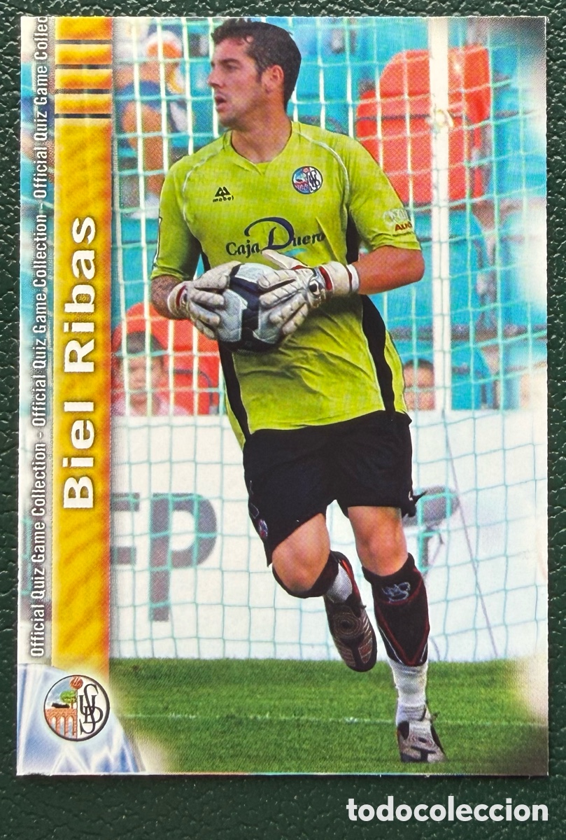 Football Stickers: 883 BIEL RIBAS UD SALAMANCA FICHAS ALBUM MUNDICROMO 2009 2010 09 10