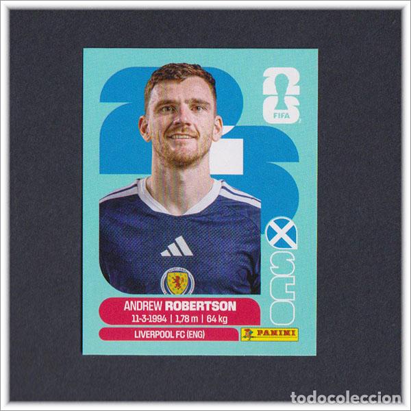 Football Stickers: FIFA WORLD CUP 2026 26 MUNDIAL PANINI ROBERTSON SCO 6 ESCOCIA COLECCI&Oacute;N ALBUM LIGA STICKER