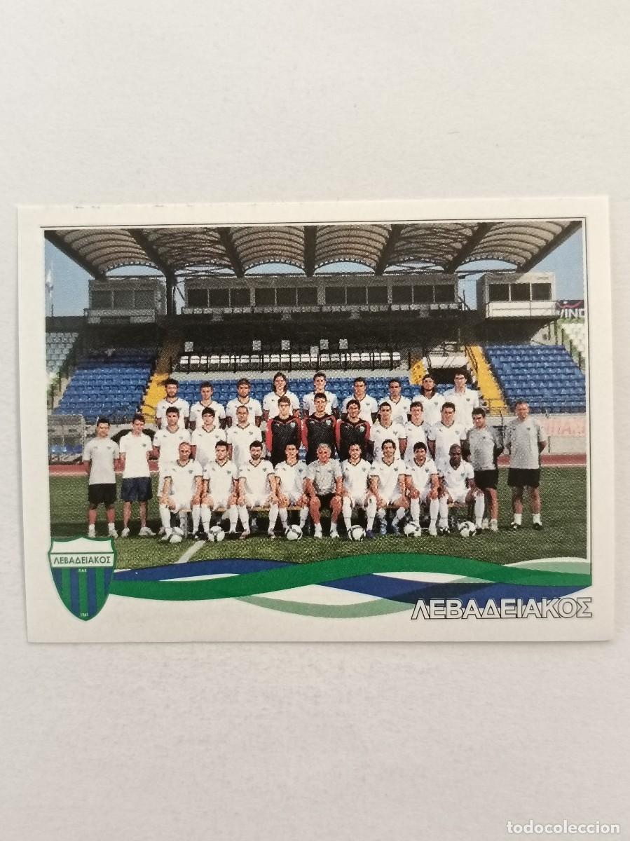 Football Stickers: #150 EQUIPO (LEVADIAKOS) SUPERLIGA GRECIA 09/10 PANINI
