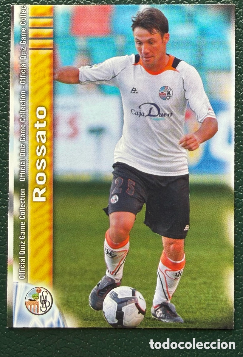 Football Stickers: 884 ROSSATO UD SALAMANCA FICHAS ALBUM MUNDICROMO 2009 2010 09 10