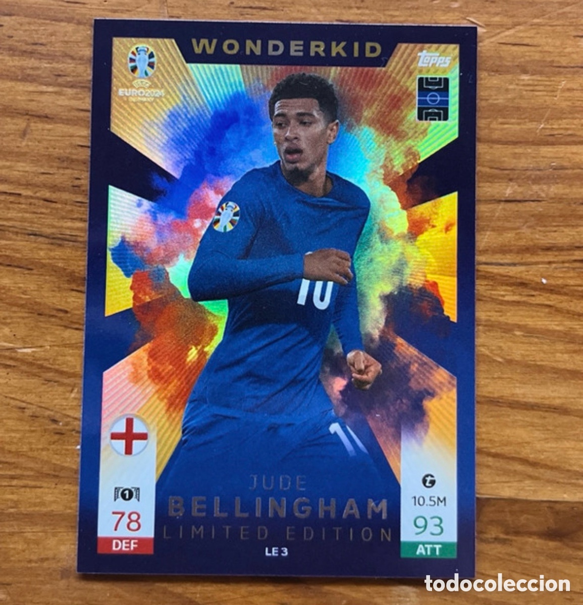 Cromos de F&uacute;tbol: Jude Bellingham Wonderkid