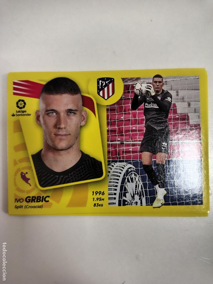 Cromos de F&uacute;tbol: Liga Este 2021-22 Atletico Madrid 6 Grbic