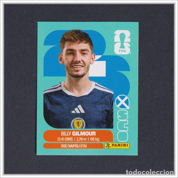 Football Stickers: FIFA WORLD CUP 2026 26 MUNDIAL PANINI GILMOUR SCO 12 ESCOCIA COLECCI&Oacute;N ALBUM LIGA STICKER