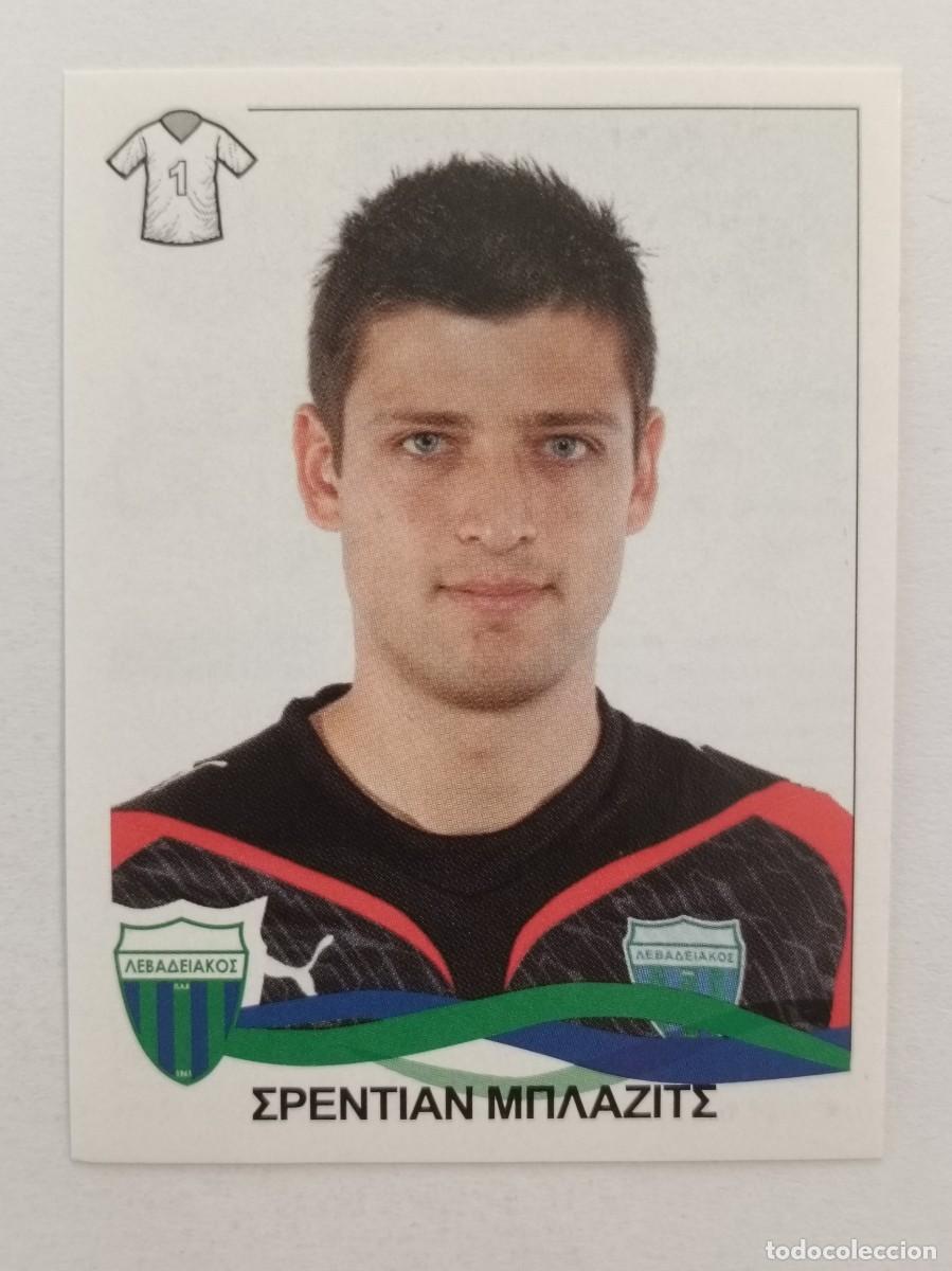 Football Stickers: #152 SRDJAN BLAZIC (LEVADIAKOS) SUPERLIGA GRECIA 09/10 PANINI
