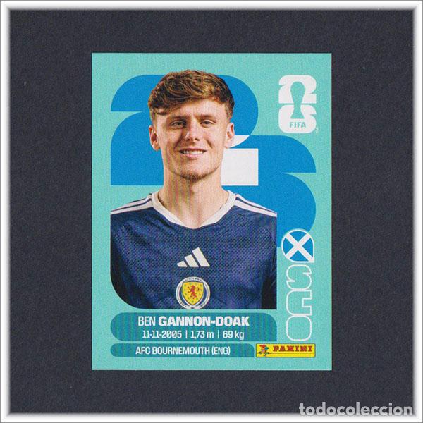 Fu&szlig;ball-Sticker: FIFA WORLD CUP 2026 26 MUNDIAL PANINI GANNON- DOAK SCO 20 ESCOCIA COLECCI&Oacute;N ALBUM LIGA STICKER